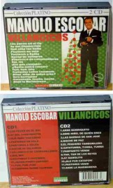 MANOLO ESCOBAR VILLANCICOS COLECCION PLATINO 2CDS